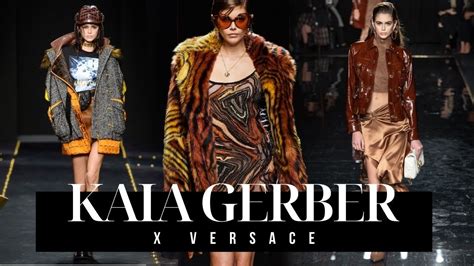 nuovo spot versace kaia gerber|Kaia Gerber x VERSACE .